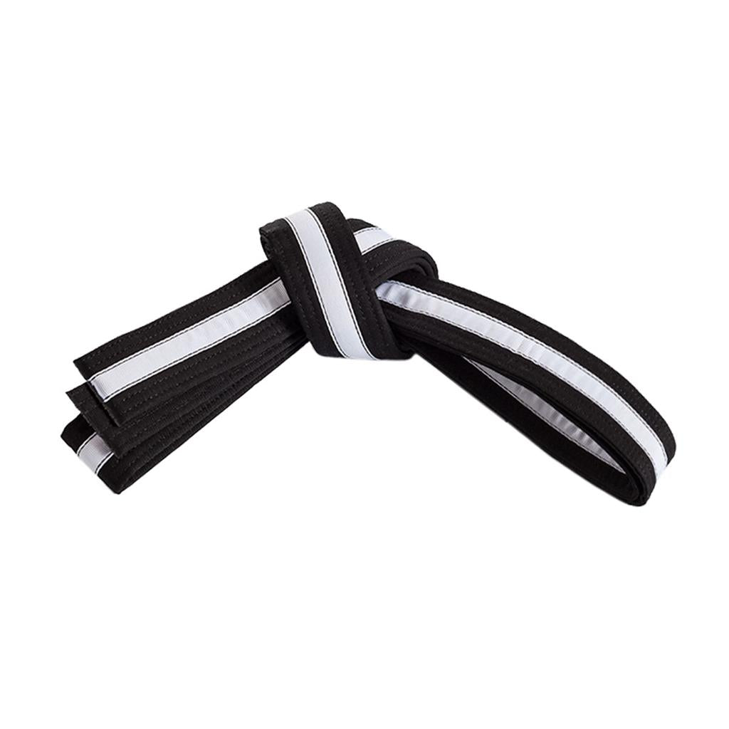 Double Wrap Striped Black Belt double-wrap-striped-black-belt-611713