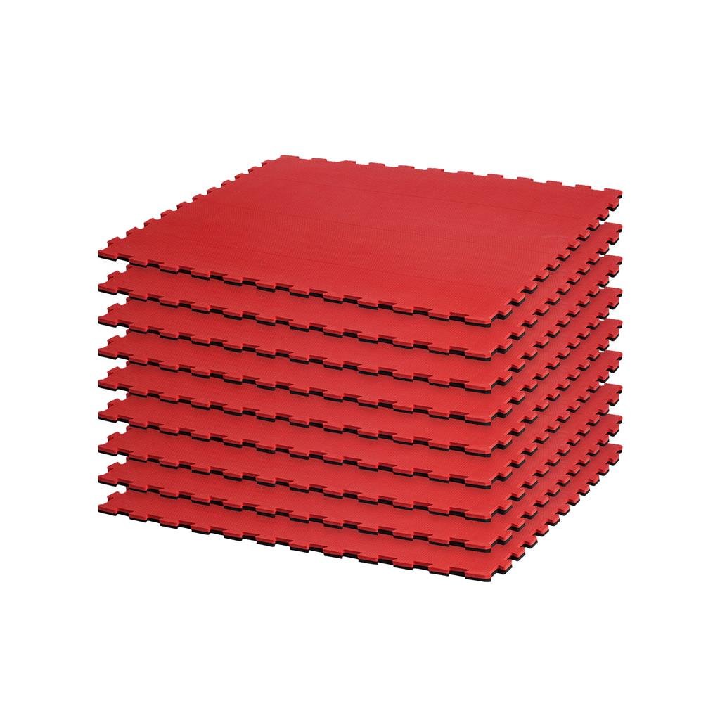 Black reversible-2-color-34-thick-puzzle-sport-mat-kit-redblack-343103